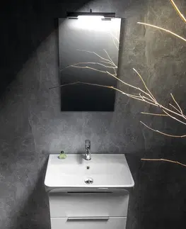 Kúpeľňa Bruckner - NEON skrinka s keramickým umývadlom 60x41,5 cm, biela 501.113.0