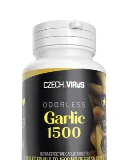 Antioxidanty Odorless Garlic 1500 - Czech Virus 100 tbl.