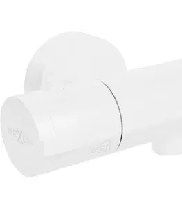 Kúpeľňové batérie MEXEN - Termostatická vaňová batéria Kai, biela 77300-20