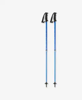 lyžiar Detské lyžiarske palice Push Pin modré