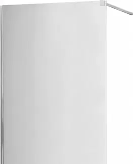 Sprchové dvere MEXEN/S - KIOTO Sprchová zástena WALK-IN 80x200 cm 8 mm, chróm, zrkadlové sklo 800-080-101-01-50