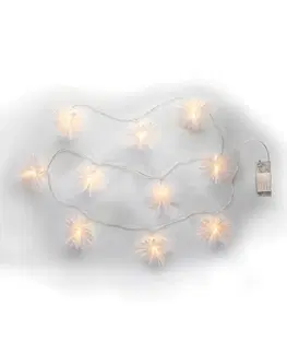 Vianočné dekorácie LED svetelná reťaz Kvetina