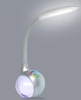 Lampy pre mládež Kancelarska lampa Celebes LED silver
