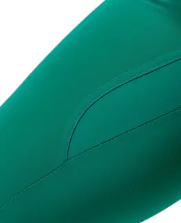 Dámske klasické nohavice Legíny s vysokým pásom Nebbia ICONIC 209 Green - M