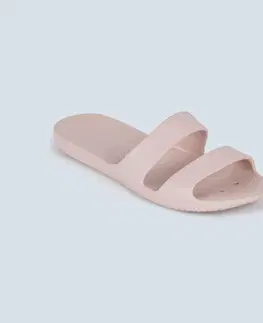 obuv Dámske plavecké šľapky Slap 100 Basic ružové
