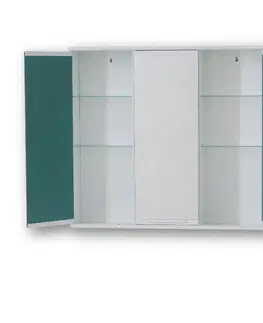 Kúpeľňový nábytok HOPA - Závesná skrinka so zrkadlom TRIGA I, II - Rozmery skriniek - 60 × 55 × 15 cm OLNPST6055