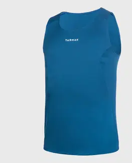 dresy Basketbalové tielko T100 unisex námornícke modré