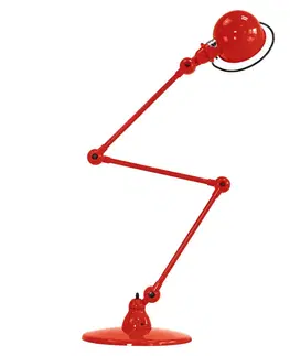 Stojacie lampy Jieldé Jieldé Loft D9403 kĺbová stojaca lampa červená