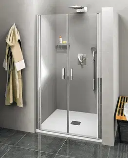 Sprchovacie kúty POLYSAN - ZOOM LINE sprchové dvere dvojkrídlové 1200, číre sklo ZL1712
