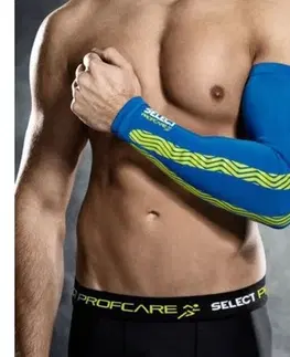 Futbalové chrániče a bandáže Kompresný rukáv Select Compression arm sleeves 6610 modrá