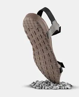 turistické sandále Sandále do bivaku MT500 vodoodpudivé gumená podrážka