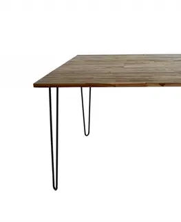 Jedálenské stoly Jedálenský stôl FILEMON Dekorhome 160x90x75 cm