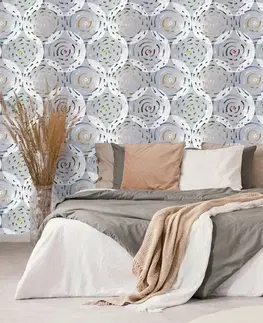 Vzorované tapety Tapeta abstraktné farebné kruhy