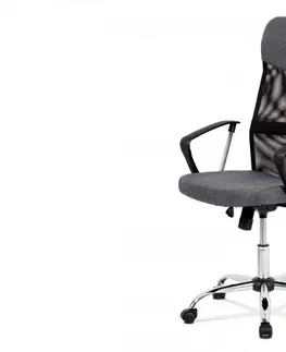 Kancelárske stoličky Kancelárska stolička KA-E301 Autronic Čierna
