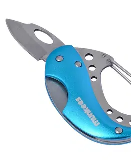 Doplnky na bicykel Mini karabína so skladacím nožom Munkees Mini Carabiner Knife
