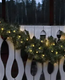 Vianočné osvetlenie STAR TRADING Osvetlená LED girlanda Ottawa Swag 1,5 m