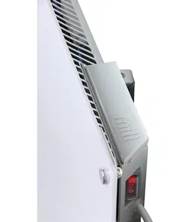Teplovzdušné ventilátory Mill Sklenený konvektor na stenu 600 W, biela