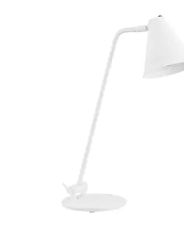 Lampy Argon Argon 8000 - Stolná lampa AVALONE 1xE27/15W/230V biela 