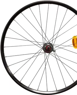 bicykle Zadné koleso na MTB 27,5x23c dvojstenný ráfik kotúčové brzdy kazeta QR
