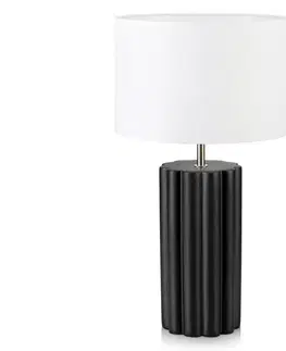 Lampy Markslöjd Markslöjd 108221 - Stolná lampa COLUMN 1xE14/18W/230V čierna 