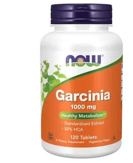 Ostatné spaľovače tukov NOW Garcinia 1000 mg 120 tabliet