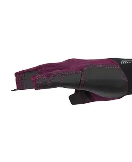 jachting Bezprstové rukavice 500 na jachting fialové
