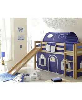 Príslušenstvo k detským posteliam Tunel Na Hranie Modrý/biely