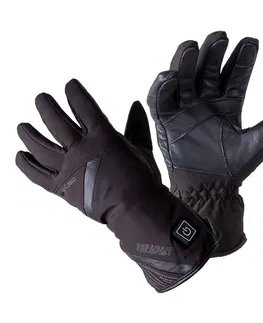 Zimné rukavice Vyhrievané moto a lyžiarske rukavice W-TEC HEATnoir čierna - XL