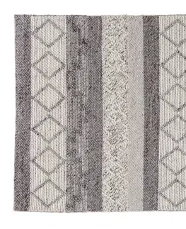 Koberce LuxD Dizajnový koberec Rebecca 240 x 160 cm sivý