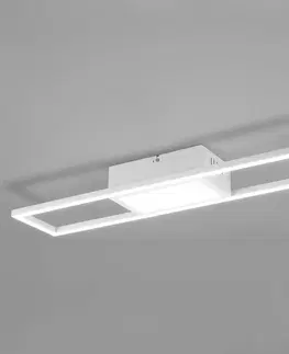 Stropné svietidlá Reality Leuchten LED svetlo Rigido diaľkové ovládanie CCT biela