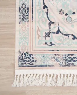 Koberce a koberčeky KONDELA Femi koberec 80x150 cm kombinácia farieb