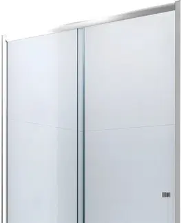 Sprchovacie kúty MEXEN - Apia posuvné sprchové dvere 90 cm, transparent, chróm 845-090-000-01-00