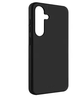 Puzdrá na mobilné telefóny Silikónový zadný kryt FIXED MagFlow s Magsafe pre Samsung Galaxy S24 Plus, čierna FIXFLM2-1257-BK