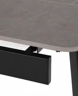 Jedálenské stoly Rozkladací jedálenský stôl HT-405M Autronic Sivá