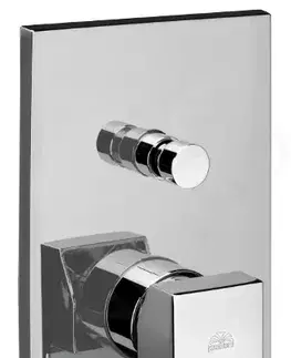 Kúpeľňové batérie PAFFONI - Level Sprchová batéria pod omietku s prepínačom a telesom, chróm LES015CR