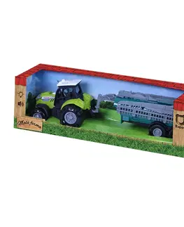 Hračky - dopravné stroje a traktory RAPPA - Traktor so zvukom a svetlom s kropiacou cisternou