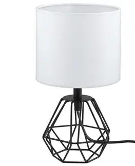 Lampy Eglo Eglo 95789- Stolná lampa CARLTON 2 1xE14/60W/230V 