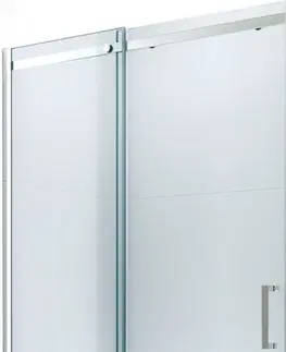 Sprchovacie kúty MEXEN - Omega posuvné sprchové dvere 110, transparent, chróm so sadou pre niku 825-110-000-01-00