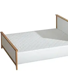 Dvojlôžkové postele Posteľ 160 D Sven SV13 Nash/borovica Andersen