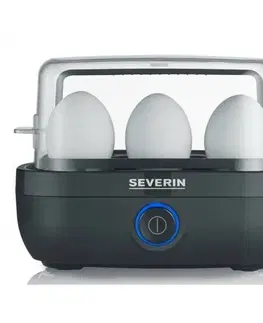 Kuchynské spotrebiče Severin EK 3165 varič vajec, čierna
