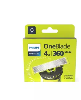 Zastrihávače vlasov a fúzov Philips OneBlade QP440/50 4 ks náhradné čepele