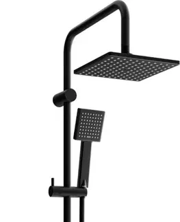 Sprchy a sprchové panely MEXEN/S - X45 čierna sprchový stĺp 798454591-70