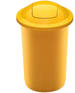 Odpadkové koše Odpadkový kôš na triedený odpad Top Bin 50 l, žltá