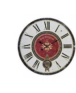 Hodiny Nástenné hodiny s kyvadlom Hotel Westminster,  Wur4181, 60cm