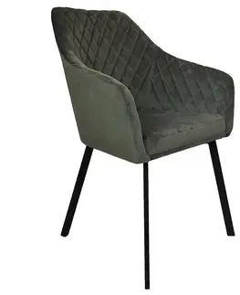 Čalúnené stoličky Stolička Montana tmavý  šedá