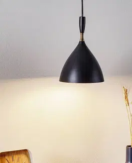 Závesné svietidlá Northern Northern Dokka čierna dizajnová závesná lampa