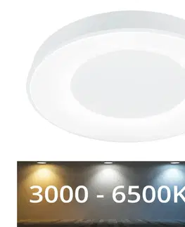 Svietidlá Rabalux Rabalux - LED Stmievateľné stropné svietidlo LED/38W/230V biela + DO 3000-6500K 