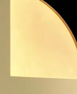 Nástenné svietidlá Maytoni Maytoni Jupiter nástenné LED svetlo zlatá Ø 18,4cm