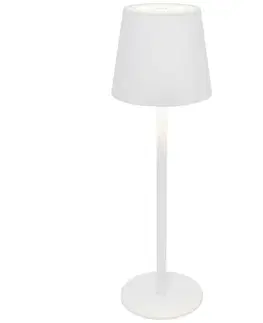 Nočné lampy Stolná lampa Noemi,p/v:11,5/36cm, Biela