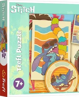 Hračky puzzle TREFL - Puzzle Lilo & Stitch: Hudobný svet 200 dielikov